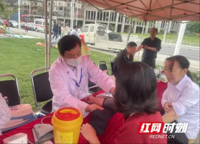 冷水滩区菱角山社区卫生服务中心开展家庭医生签约服务